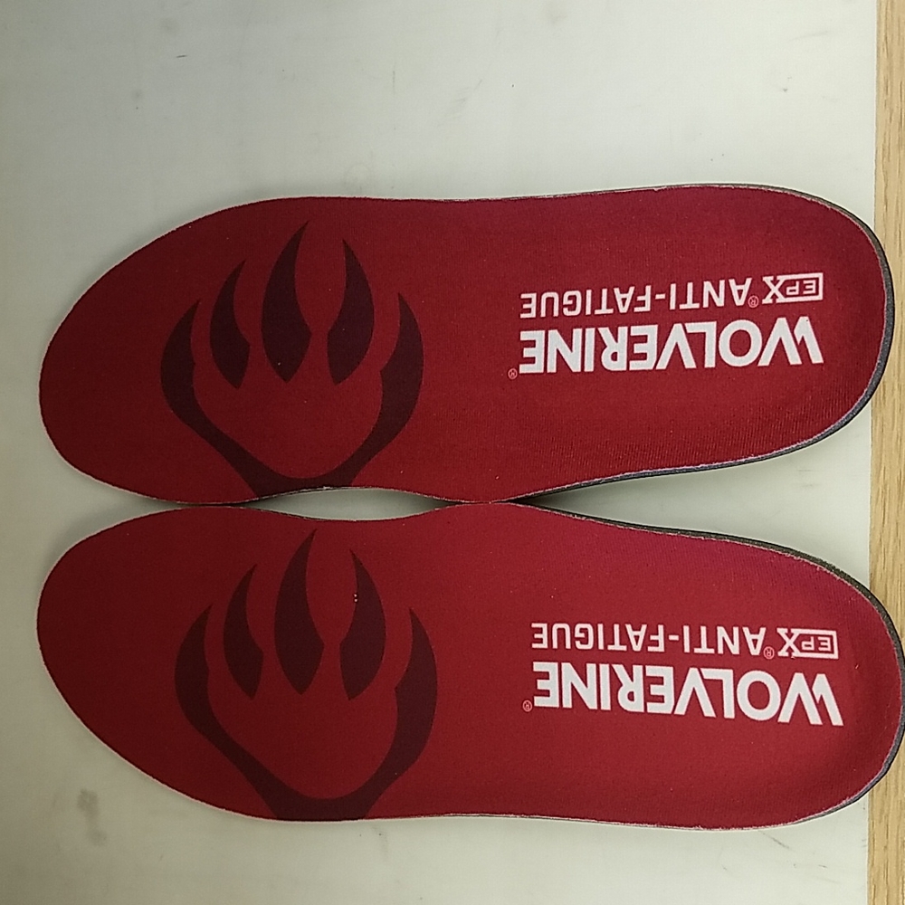 2 Pair Wolverine Durashock Epx Anti Fatigue replacement insoles W04529